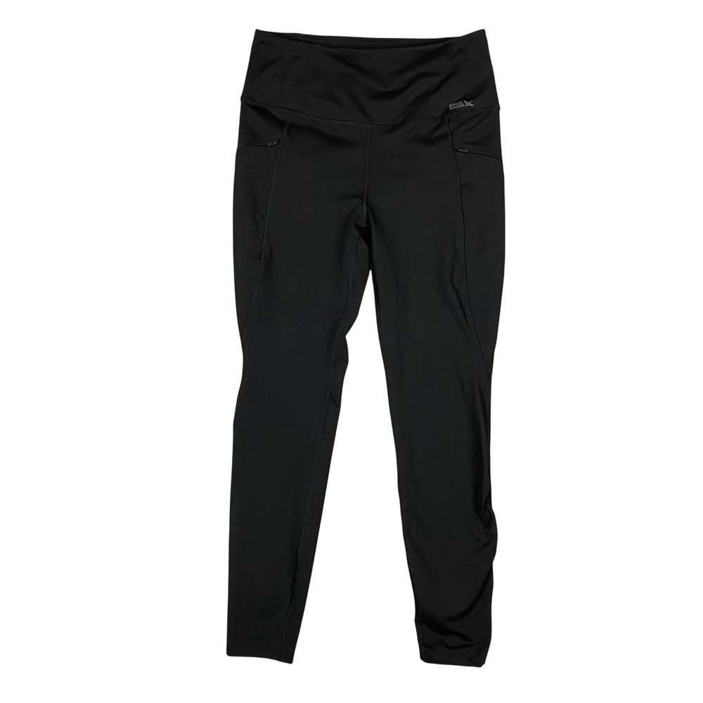 Eddie Bauer Trail Tight Zipper Pocket High Rise Leggings Women Medium Black